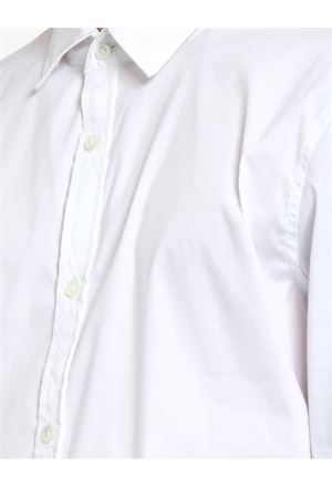 Camicia in cotone elasticizzato bianco MAURO GRIFONI | GU1200013001